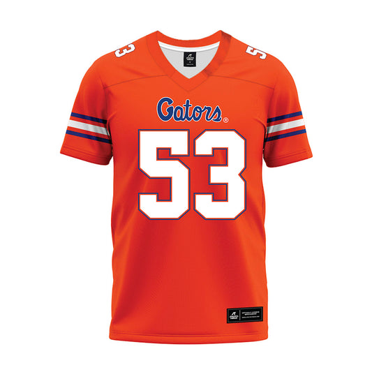 Florida - NCAA Football : Bryce Lovett - Orange Premium Football Jersey-0