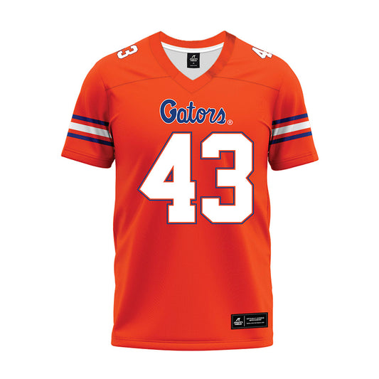 Florida - NCAA Football : Jaden Edgecombe - Orange Premium Football Jersey-0