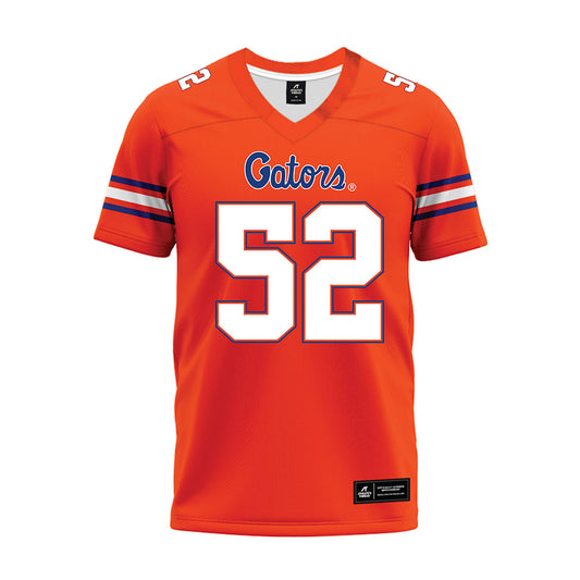 Florida - NCAA Football : Dylan Leighton - Orange Premium Football Jersey-0