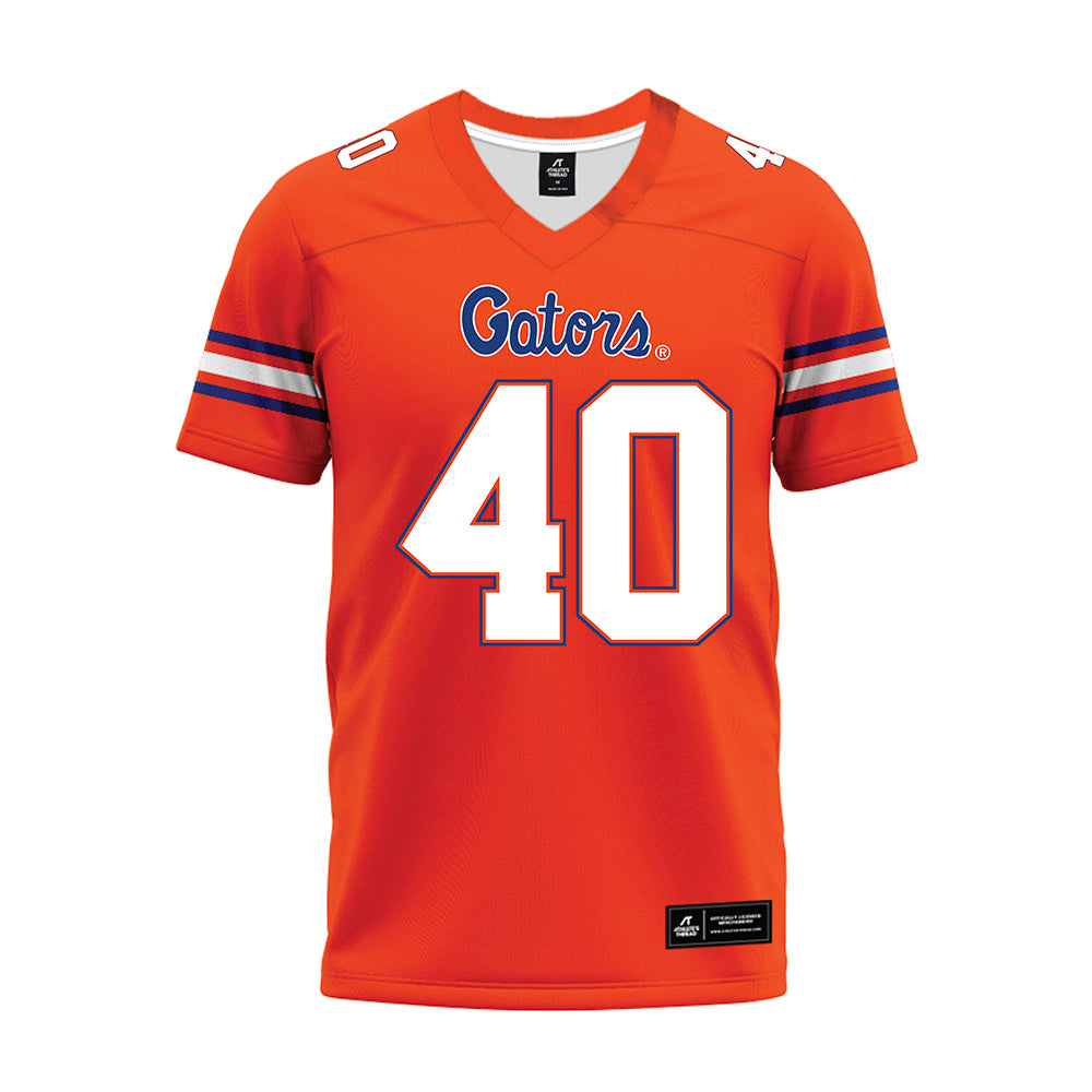 Florida - NCAA Football : Brandon Rabasco - Orange Premium Football Jersey-0