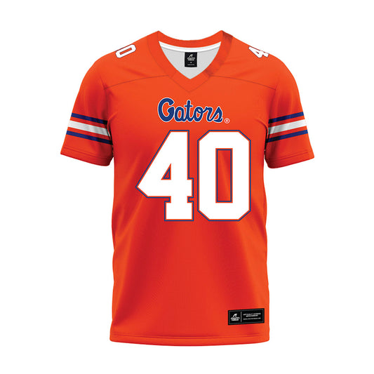 Florida - NCAA Football : Brandon Rabasco - Orange Premium Football Jersey-0