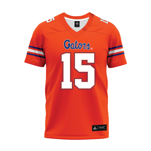 Florida - NCAA Football : Luke Harpring - Orange Premium Football Jersey-0