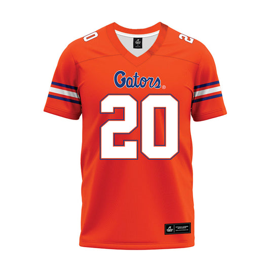 Florida - NCAA Football : Kanye Clark - Orange Premium Football Jersey-0