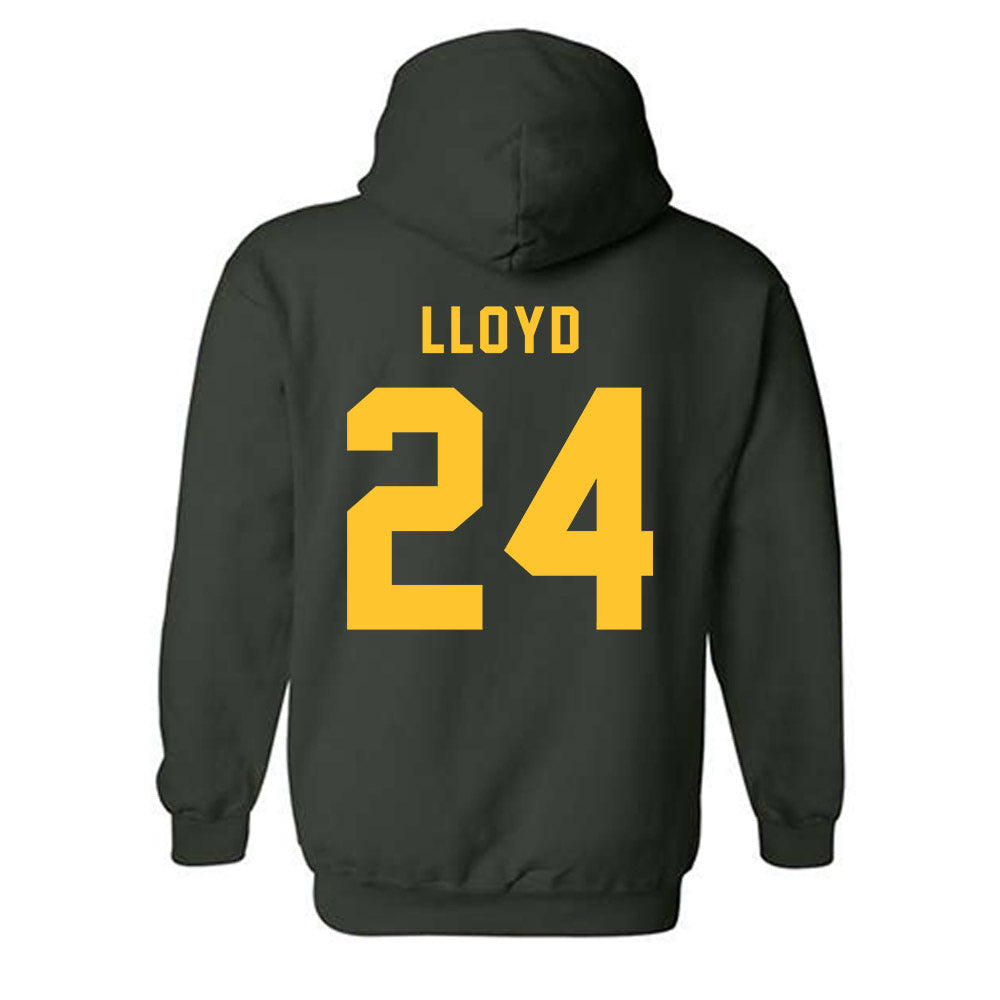Humboldt State - NCAA Women's Basketball : Kyori Lloyd - Classic Shersey Hooded Sweatshirt-1