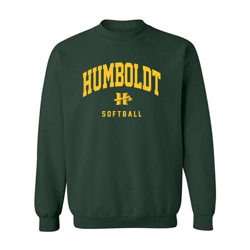 Humboldt State - NCAA Softball : Mason Hatton - Classic Shersey Crewneck Sweatshirt-0