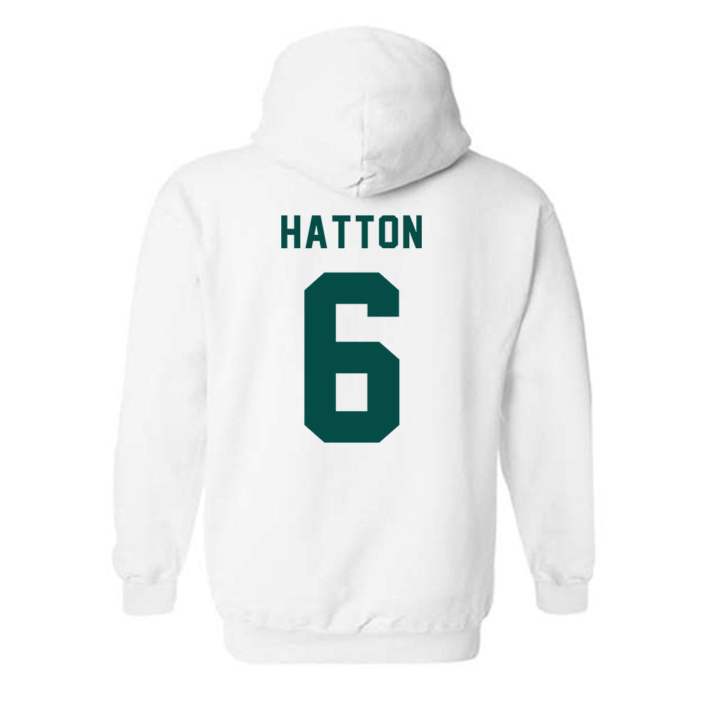 Humboldt State - NCAA Softball : Mason Hatton - Classic Shersey Hooded Sweatshirt-1