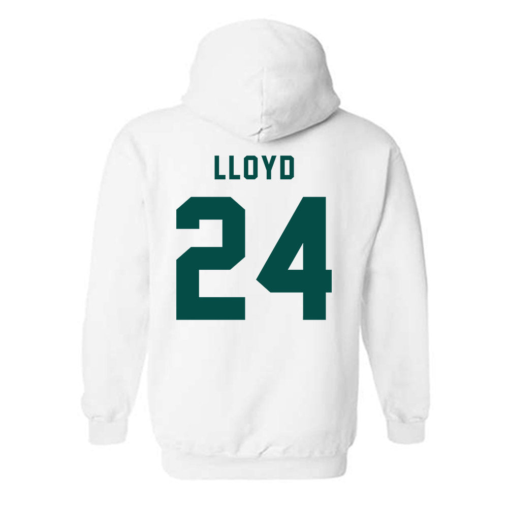 Humboldt State - NCAA Women's Basketball : Kyori Lloyd - Classic Shersey Hooded Sweatshirt-1