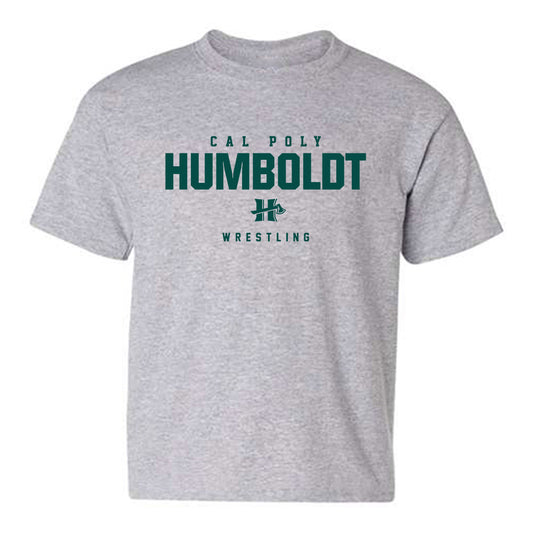 Humboldt State - NCAA Wrestling : Micaiah Montalbin - Classic Shersey Youth T-Shirt-0