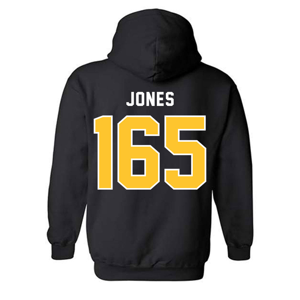 Humboldt State - NCAA Wrestling : Travion Jones - Classic Shersey Hooded Sweatshirt-1