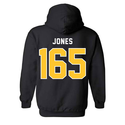Humboldt State - NCAA Wrestling : Travion Jones - Classic Shersey Hooded Sweatshirt-1