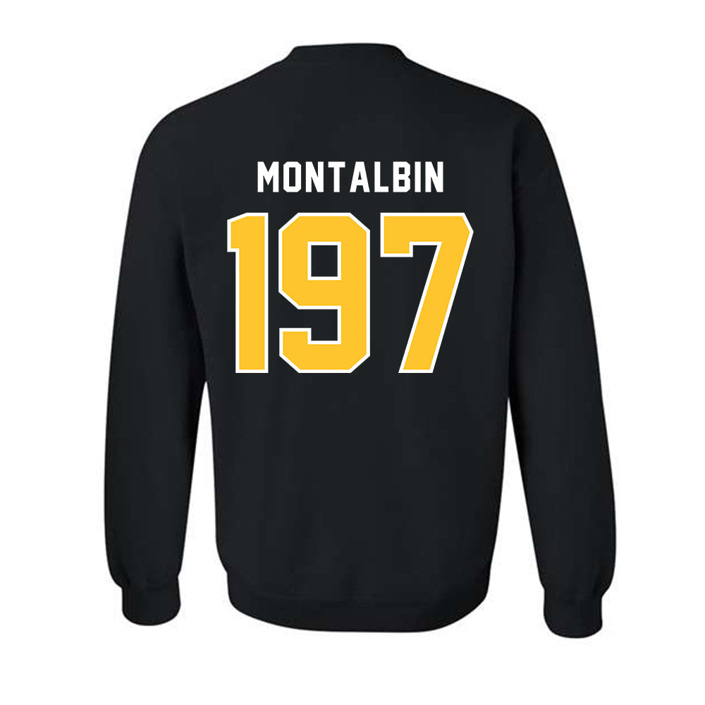 Humboldt State - NCAA Wrestling : Micaiah Montalbin - Classic Shersey Crewneck Sweatshirt-1