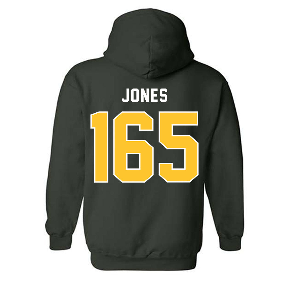 Humboldt State - NCAA Wrestling : Travion Jones - Classic Shersey Hooded Sweatshirt-1