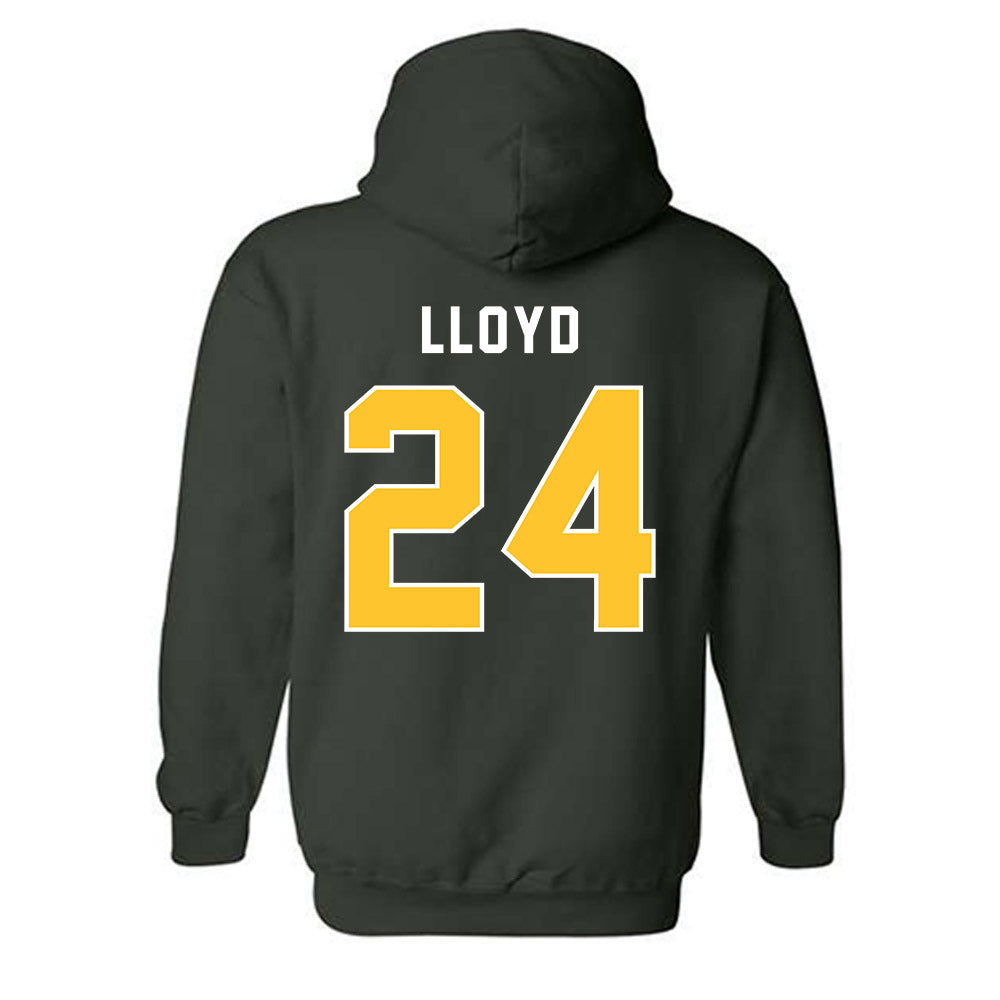 Humboldt State - NCAA Women's Basketball : Kyori Lloyd - Classic Shersey Hooded Sweatshirt-1