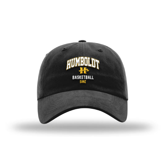 Humboldt State - NCAA Women's Basketball : Riley Sanz - Garment Washed Twill-0