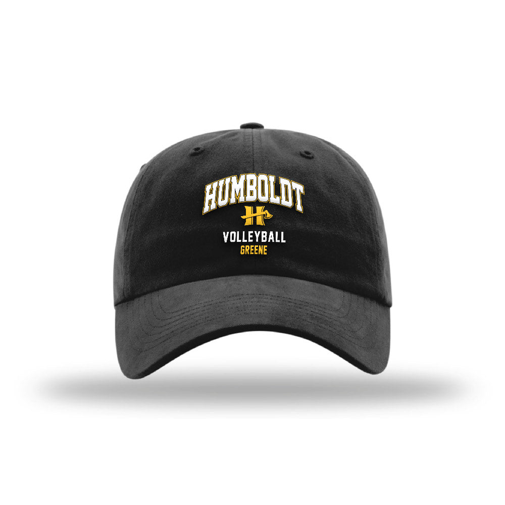 Humboldt State - NCAA Women's Volleyball : Rahni Greene - Garment Washed Twill-0