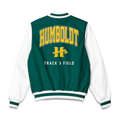 Humboldt State - NCAA Women's Track & Field : Nayeli Huynh - Bomber Jacket-1