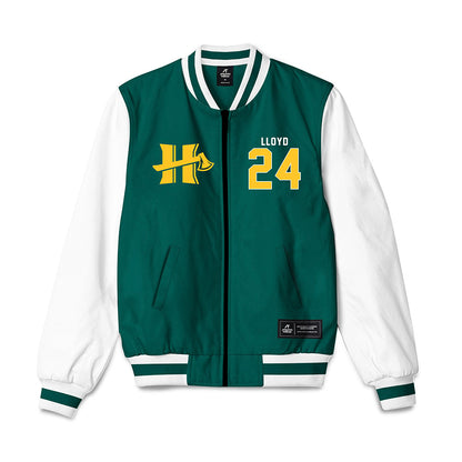 Humboldt State - NCAA Women's Basketball : Kyori Lloyd - Bomber Jacket-0