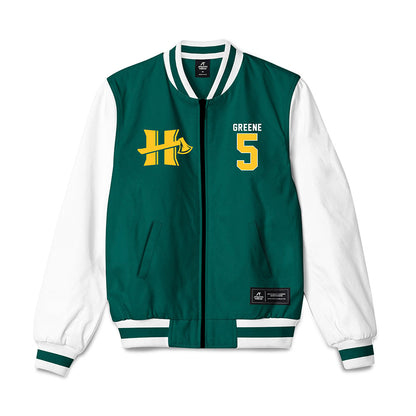 Humboldt State - NCAA Women's Volleyball : Rahni Greene - Bomber Jacket-0