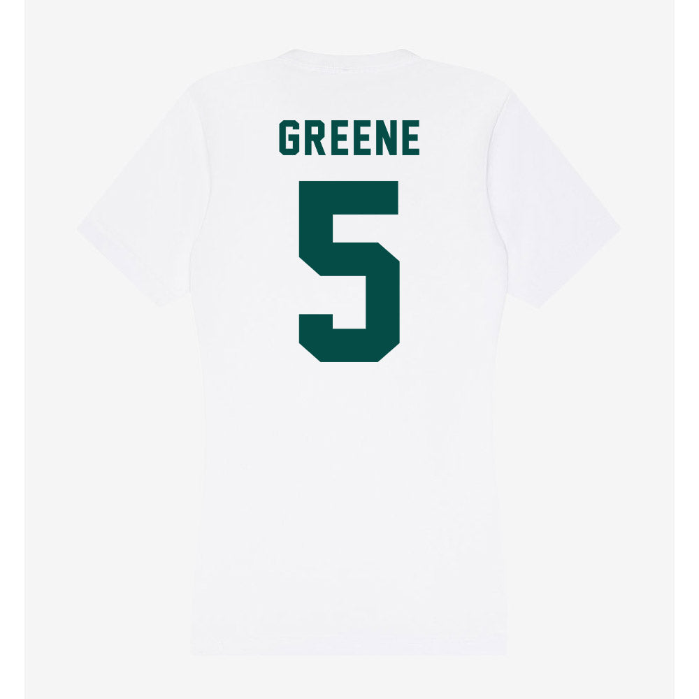 Humboldt State - NCAA Women's Volleyball : Rahni Greene - Classic Shersey Women's V-Neck T-Shirt-1