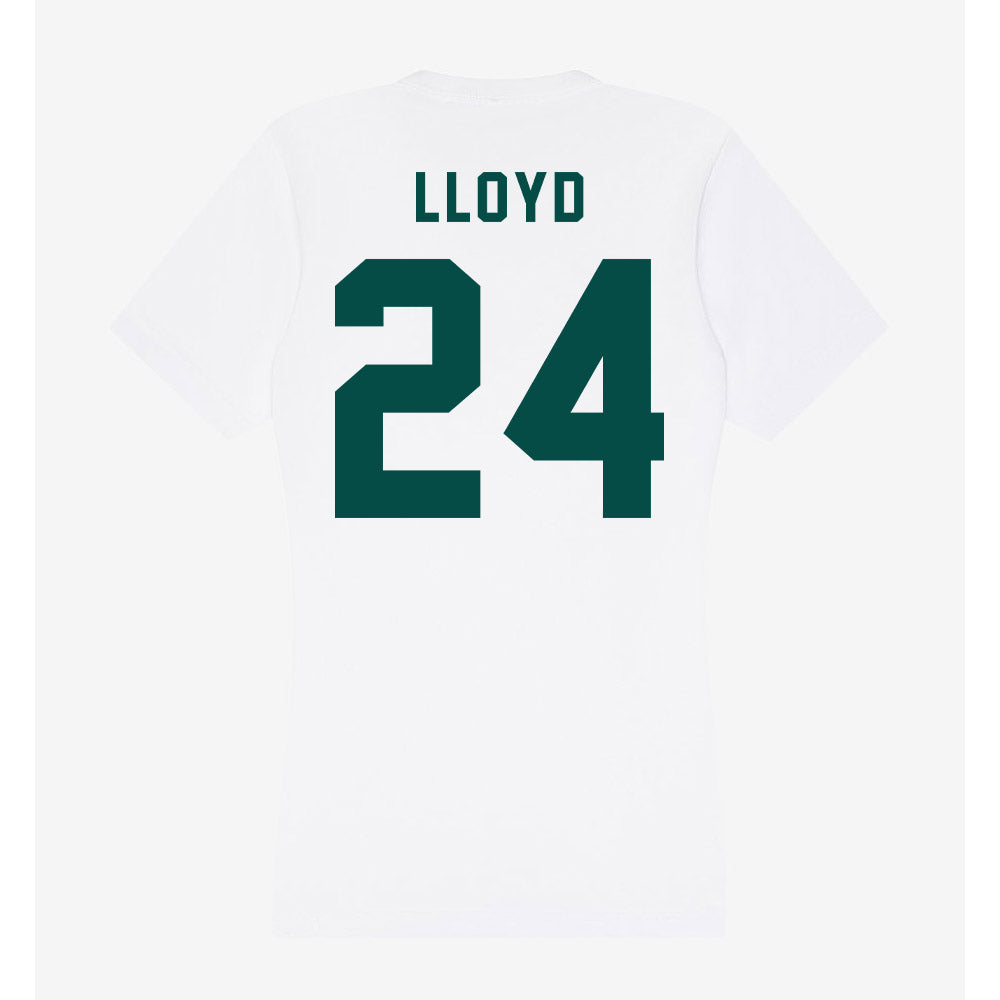 Humboldt State - NCAA Women's Basketball : Kyori Lloyd - Classic Shersey Women's V-Neck T-Shirt-1