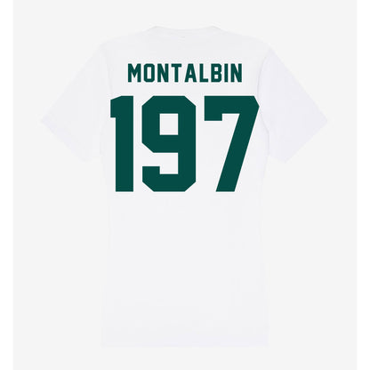 Humboldt State - NCAA Wrestling : Micaiah Montalbin - Classic Shersey Women's V-Neck T-Shirt-1