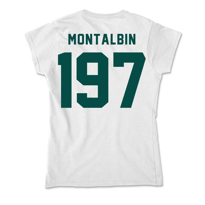 Humboldt State - NCAA Wrestling : Micaiah Montalbin - Classic Shersey Soft Style Women’s T-Shirt-1
