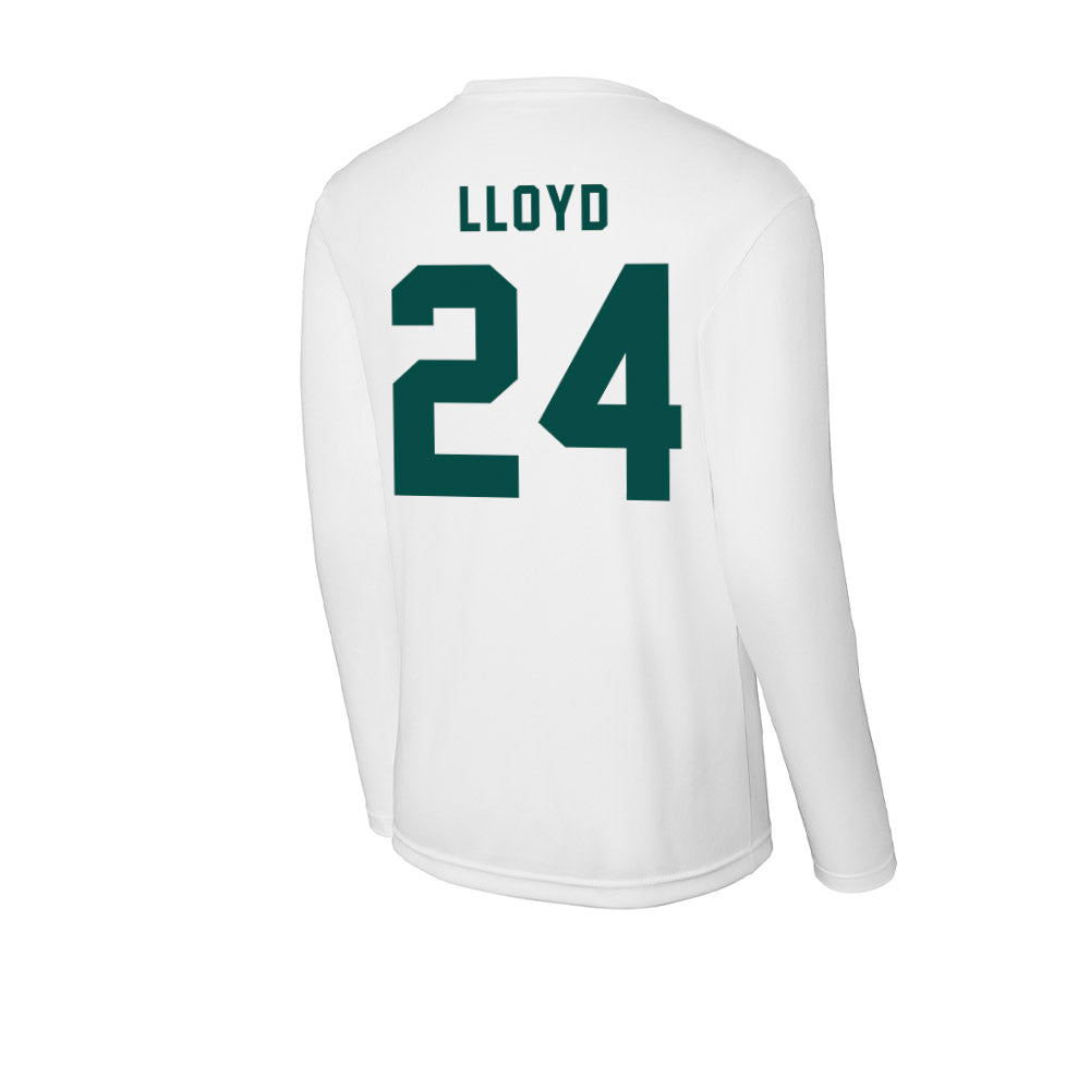 Humboldt State - NCAA Women's Basketball : Kyori Lloyd - Classic Shersey Activewear Long Sleeve T-Shirt-1