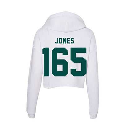 Humboldt State - NCAA Wrestling : Travion Jones - Classic Shersey Women's Crop Fleece Hoodie-1