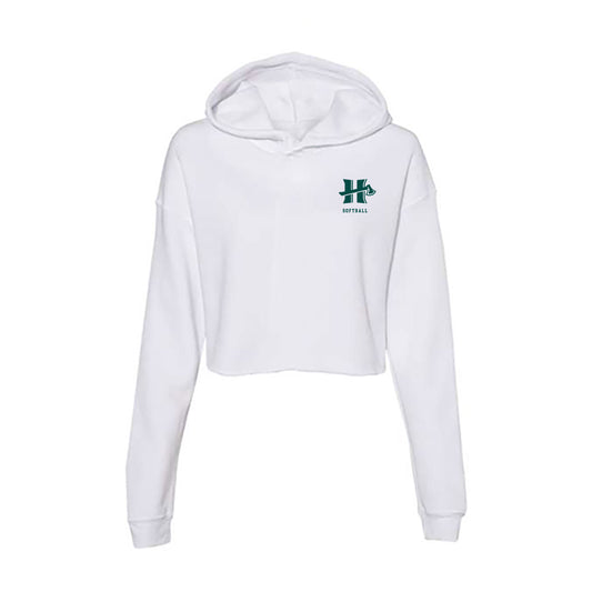 Humboldt State - NCAA Softball : Mason Hatton - Classic Shersey Women's Crop Fleece Hoodie-0