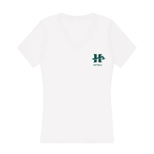 Humboldt State - NCAA Softball : Mason Hatton - Classic Shersey Women's V-Neck T-Shirt-0