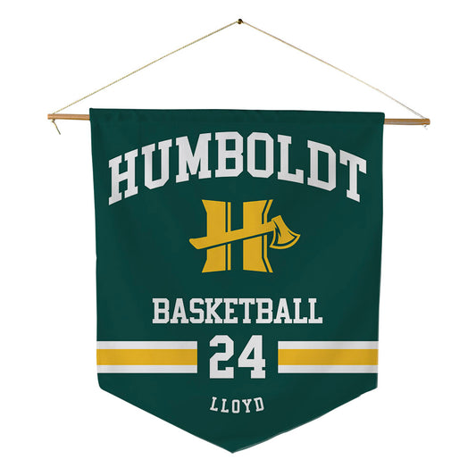 Humboldt State - NCAA Women's Basketball : Kyori Lloyd - Pennant - 18" x 21"-0