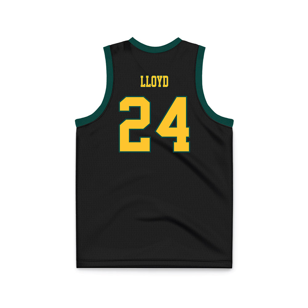 Humboldt State - NCAA Women's Basketball : Kyori Lloyd - Black Basketball Jersey-1