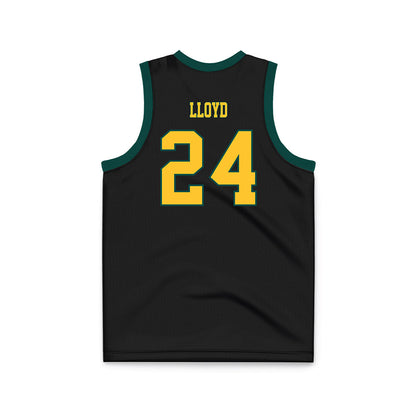 Humboldt State - NCAA Women's Basketball : Kyori Lloyd - Black Basketball Jersey-1
