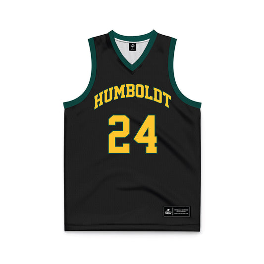 Humboldt State - NCAA Women's Basketball : Kyori Lloyd - Black Basketball Jersey-0