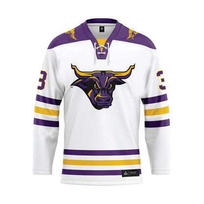 Minn. St. - NCAA Women's Ice Hockey : Anika Stromme - White Hockey Jersey-0