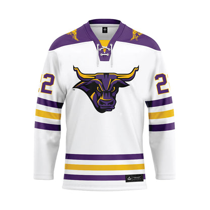 Minn. St. - NCAA Women's Ice Hockey : Tori Anderson - White Hockey Jersey-0