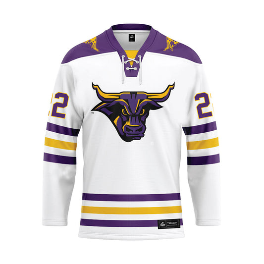 Minn. St. - NCAA Women's Ice Hockey : Tori Anderson - White Hockey Jersey-0