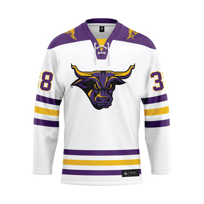 Minn. St. - NCAA Women's Ice Hockey : Jaya Schippel - White Hockey Jersey-0