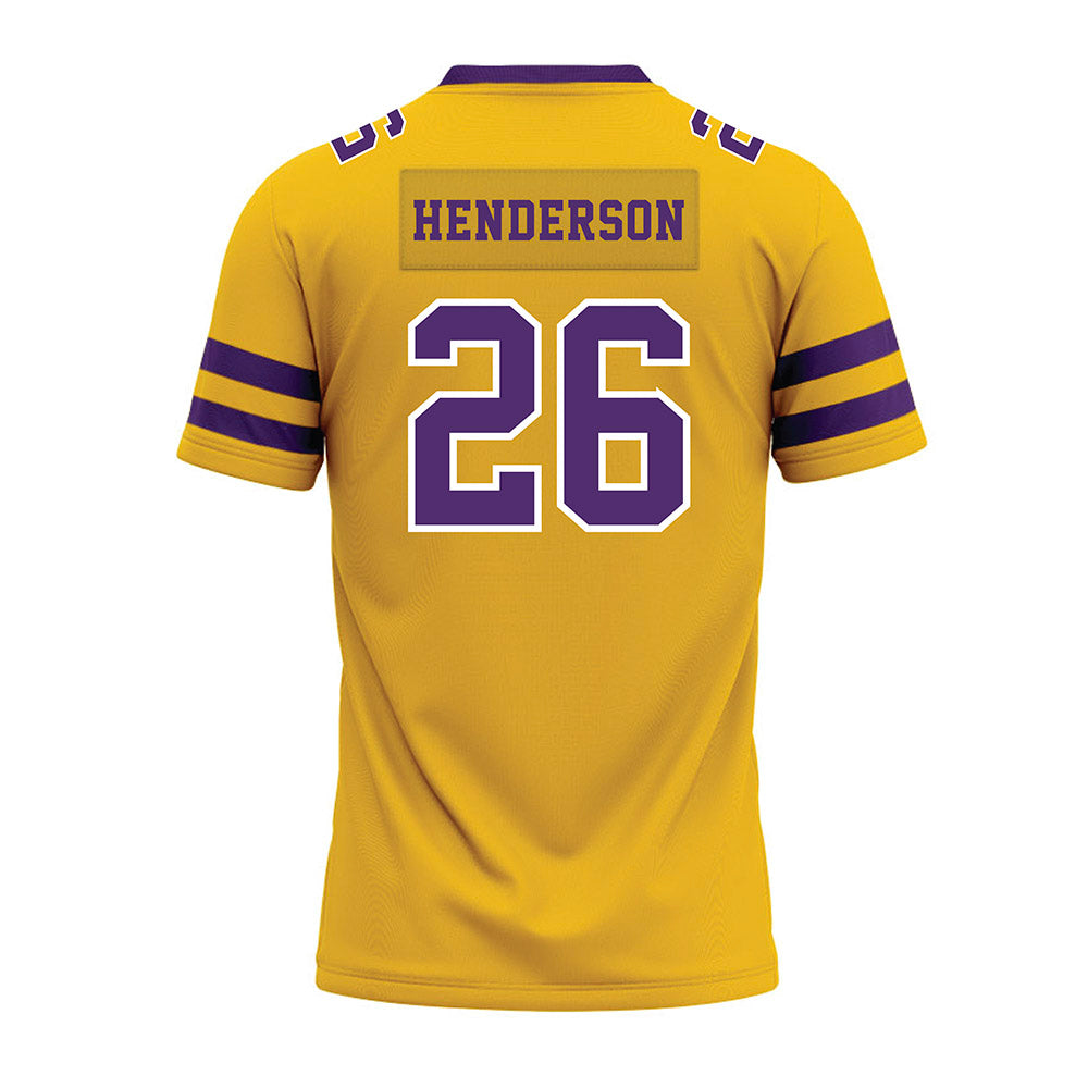 Minn. St. - NCAA Football : Carter Henderson - Gold Premium Football Jersey-1