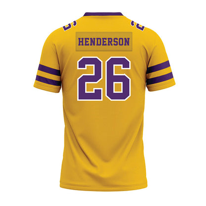 Minn. St. - NCAA Football : Carter Henderson - Gold Premium Football Jersey-1