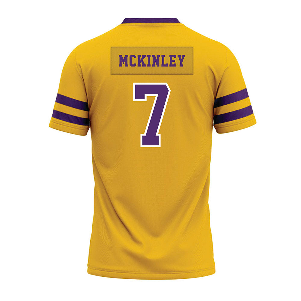 Minn. St. - NCAA Football : Rashad McKinley - Gold Premium Football Jersey-1