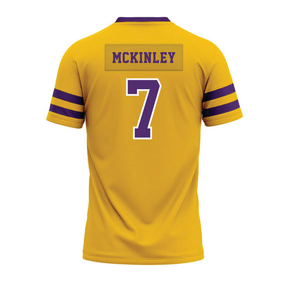 Minn. St. - NCAA Football : Rashad McKinley - Gold Premium Football Jersey-1
