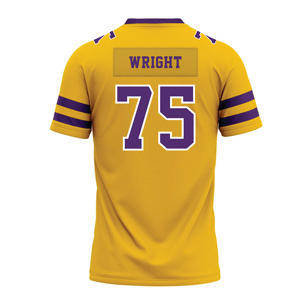 Minn. St. - NCAA Football : Magnus Wright - Gold Premium Football Jersey-1
