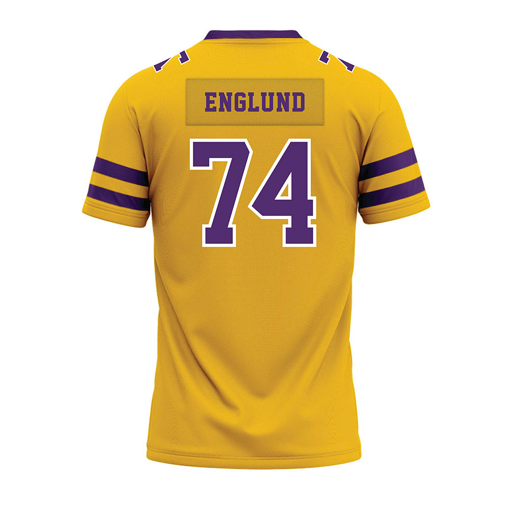 Minn. St. - NCAA Football : Thomas Englund - Gold Premium Football Jersey-1