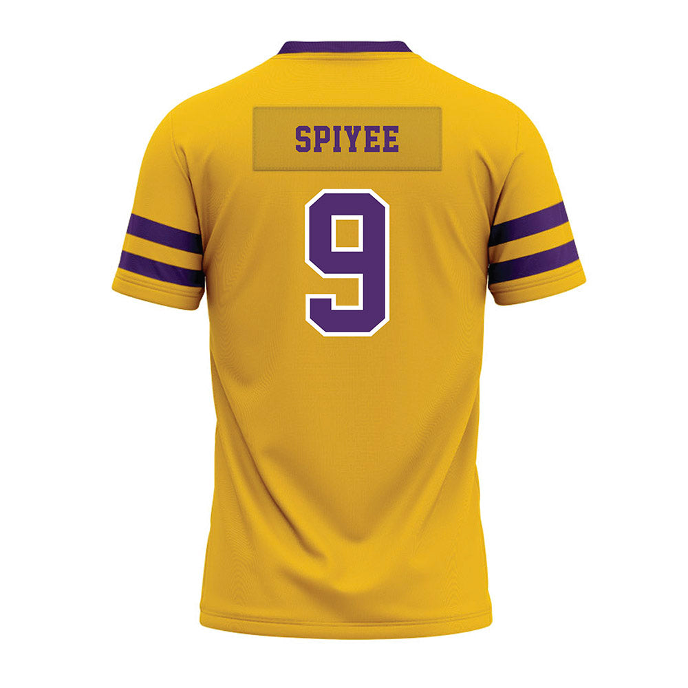 Minn. St. - NCAA Football : Emanuel Spiyee - Gold Premium Football Jersey-1