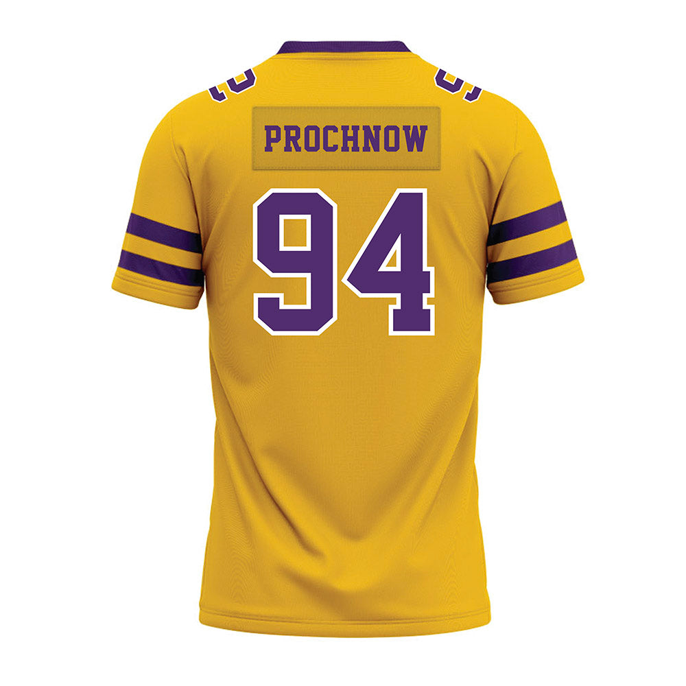 Minn. St. - NCAA Football : Miles Prochnow - Gold Premium Football Jersey-1