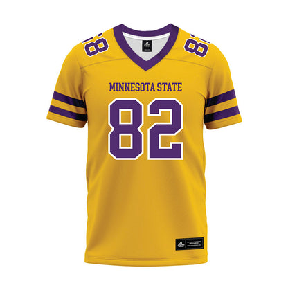 Minn. St. - NCAA Football : Parker Wangen - Gold Premium Football Jersey-0