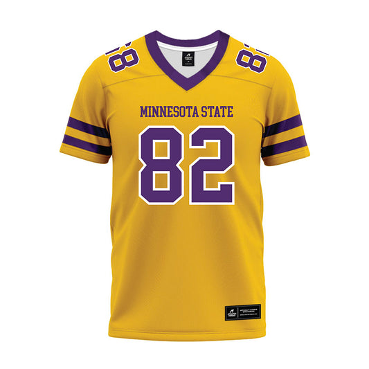 Minn. St. - NCAA Football : Parker Wangen - Gold Premium Football Jersey-0