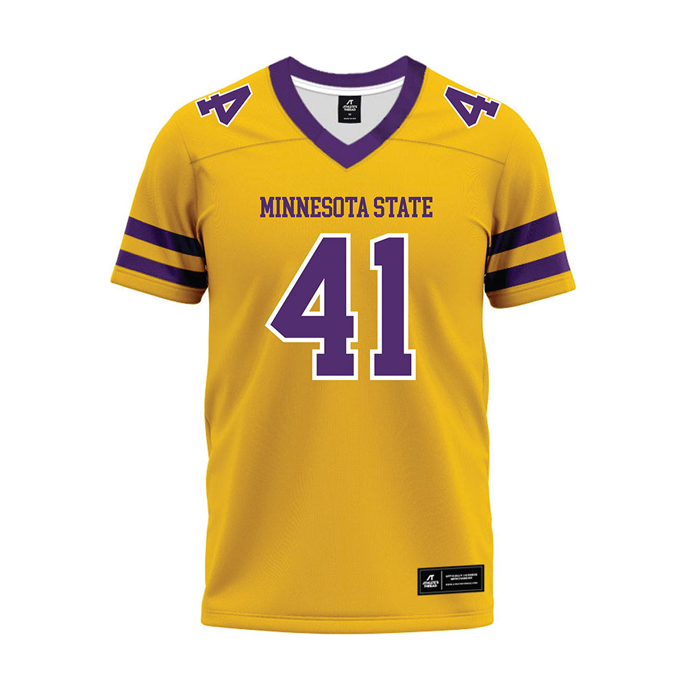Minn. St. - NCAA Football : Jabrayan Richburg - Gold Premium Football Jersey-0