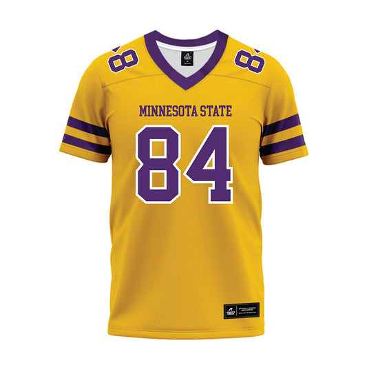 Minn. St. - NCAA Football : Parker Wangen - Gold Premium Football Jersey-0
